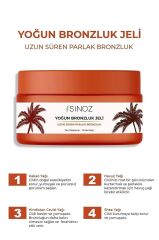 Sinoz Yoğun Bronzlaştırıcı Jel 200 ml Hindistan Cevizi Kakao Havuç Yağı Içeren