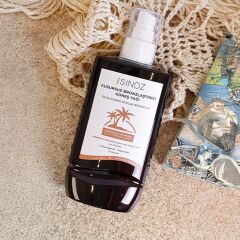 Sinoz Kusursuz Bronzlaştırıcı Güneş Yağı Spreyi 200 ml Hindistan Cevizi Kakao Havuç Yağı Içeren