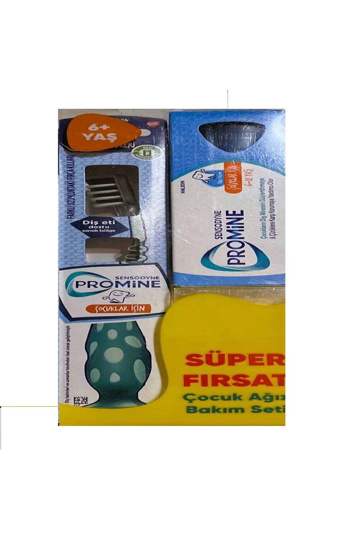 Sensodyne Promine 6-12 Yaş 50 ml - Diş Fırçası Yumuşak SİYAH