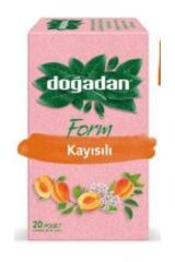 DOĞADAN BİTKİ ÇAYI FORM KAYISILI 20 Lİ-12 ADET