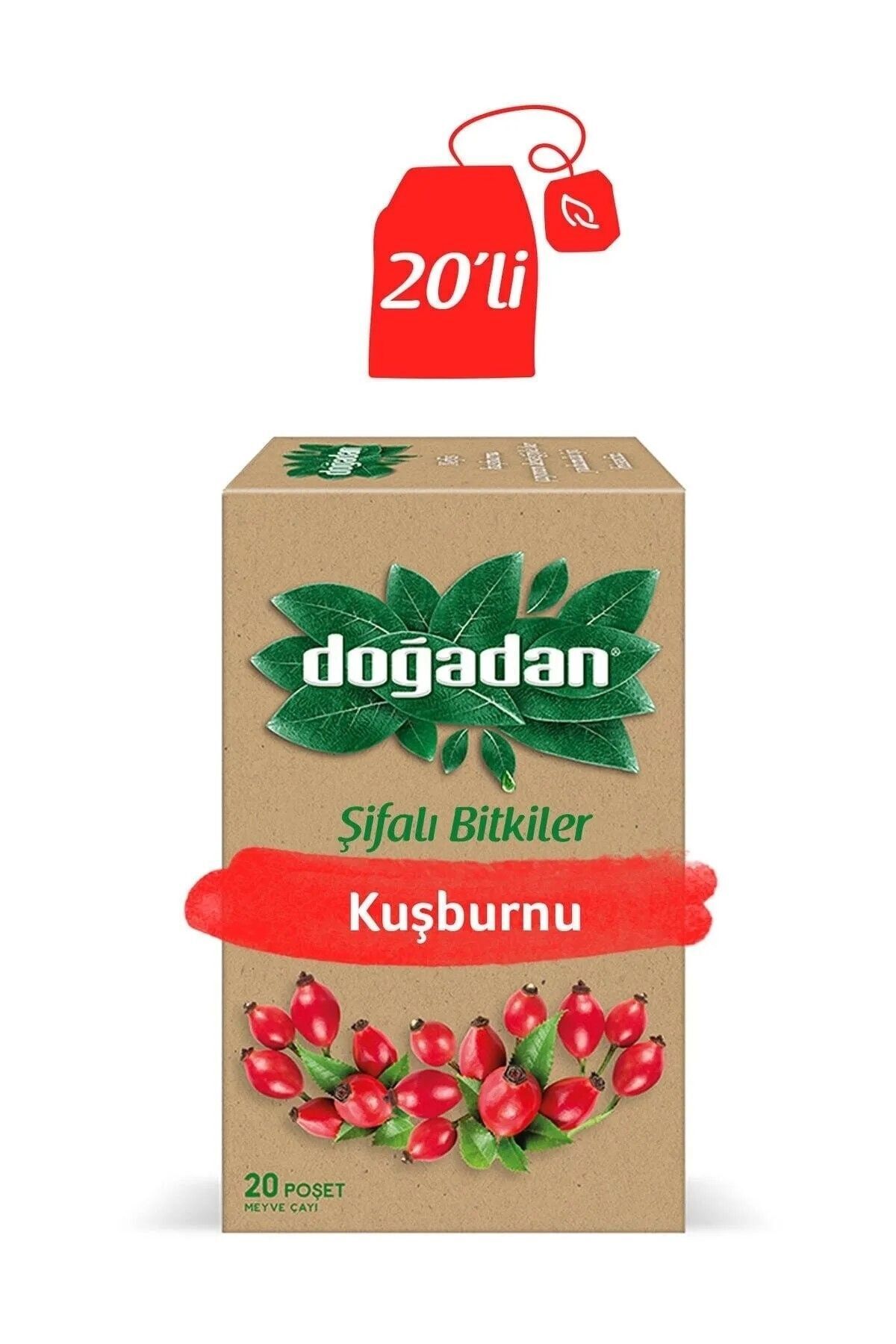 Bitki Çayı Kuşburnu 20'li Doğadan