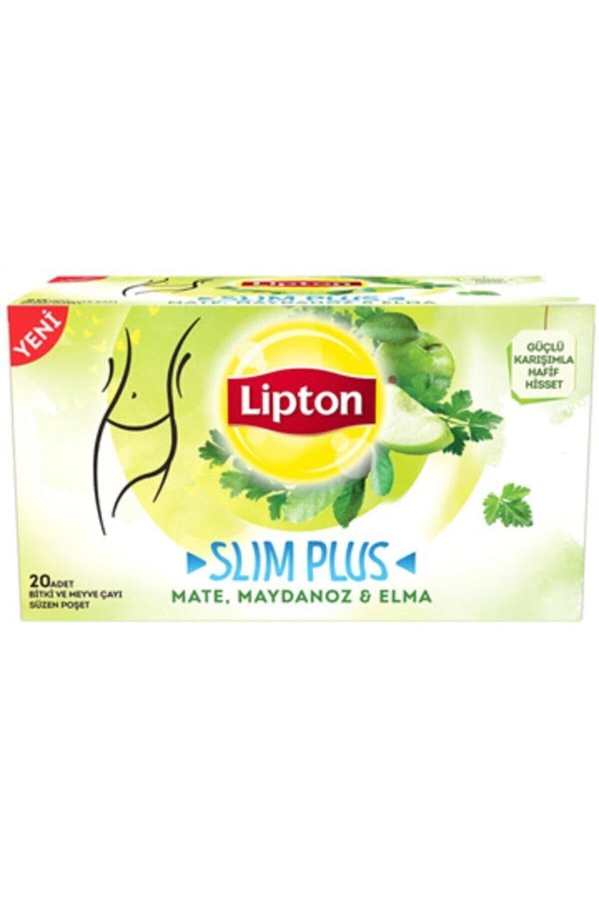 Slim Plus Mate, Maydonoz & Elma 20'li Bardak Poşet 34 Gr