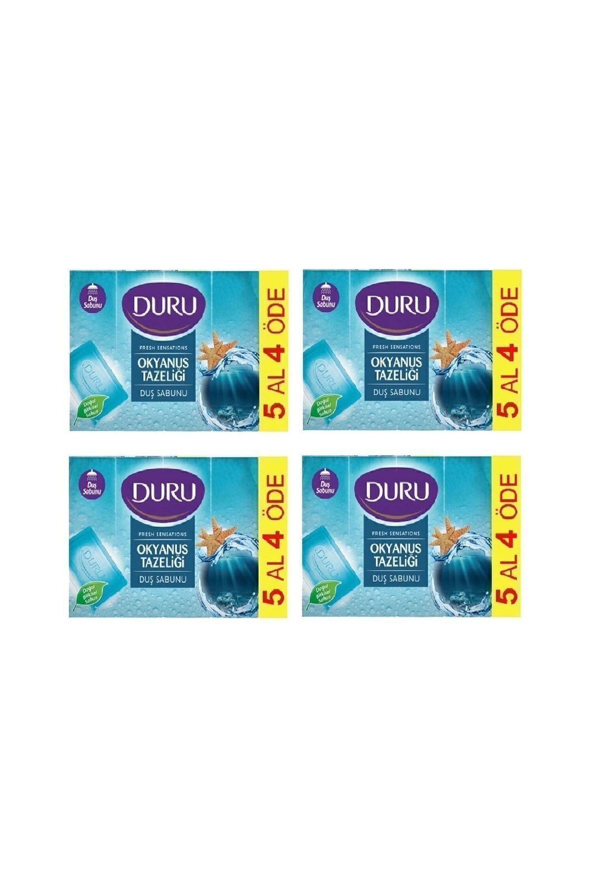 Duş Sabun Okyanus Tazeliği 5x150 Gr 750 Gr X 4 Adet