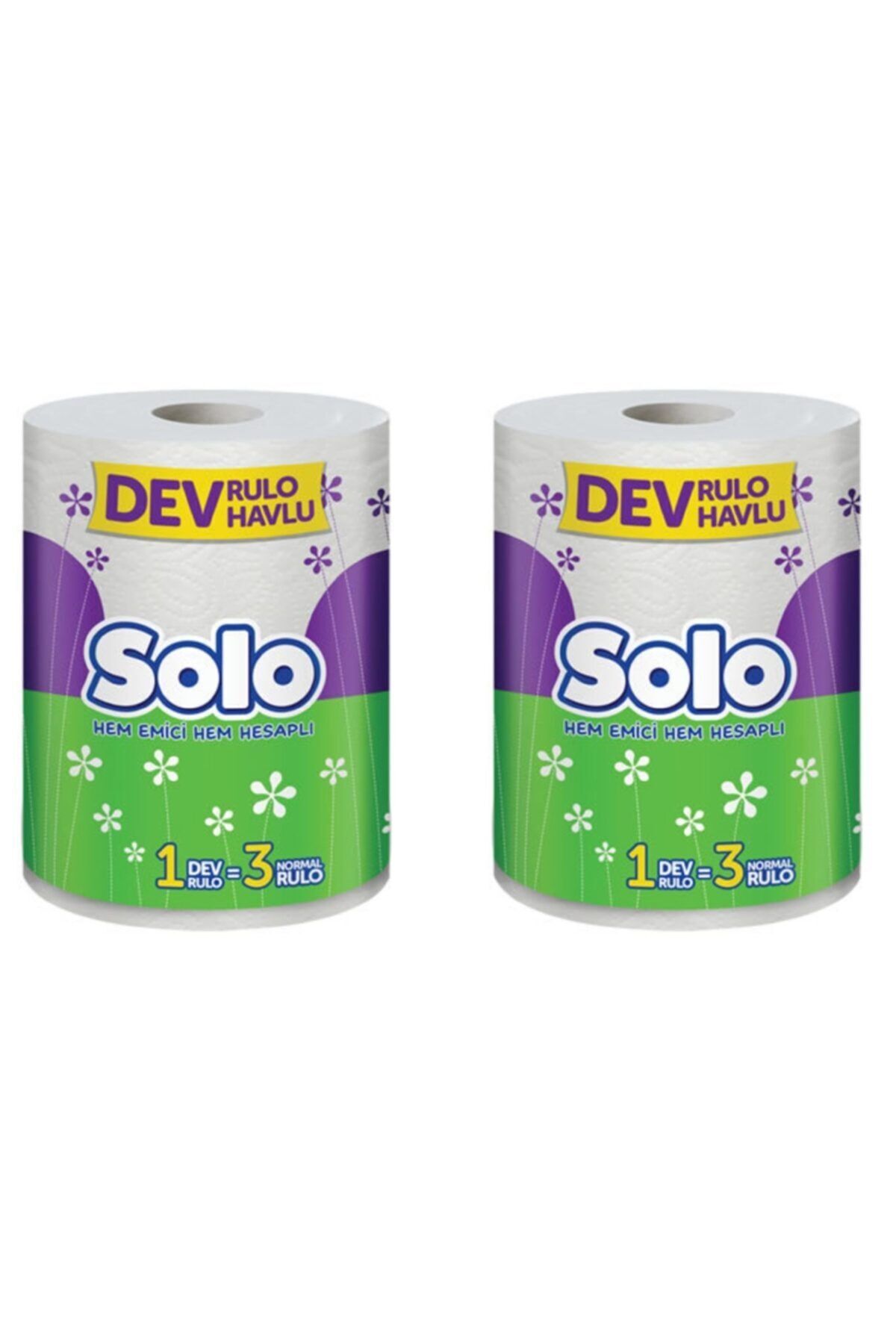 Solo Dev Rulo Kağıt Havlu 2 Adet