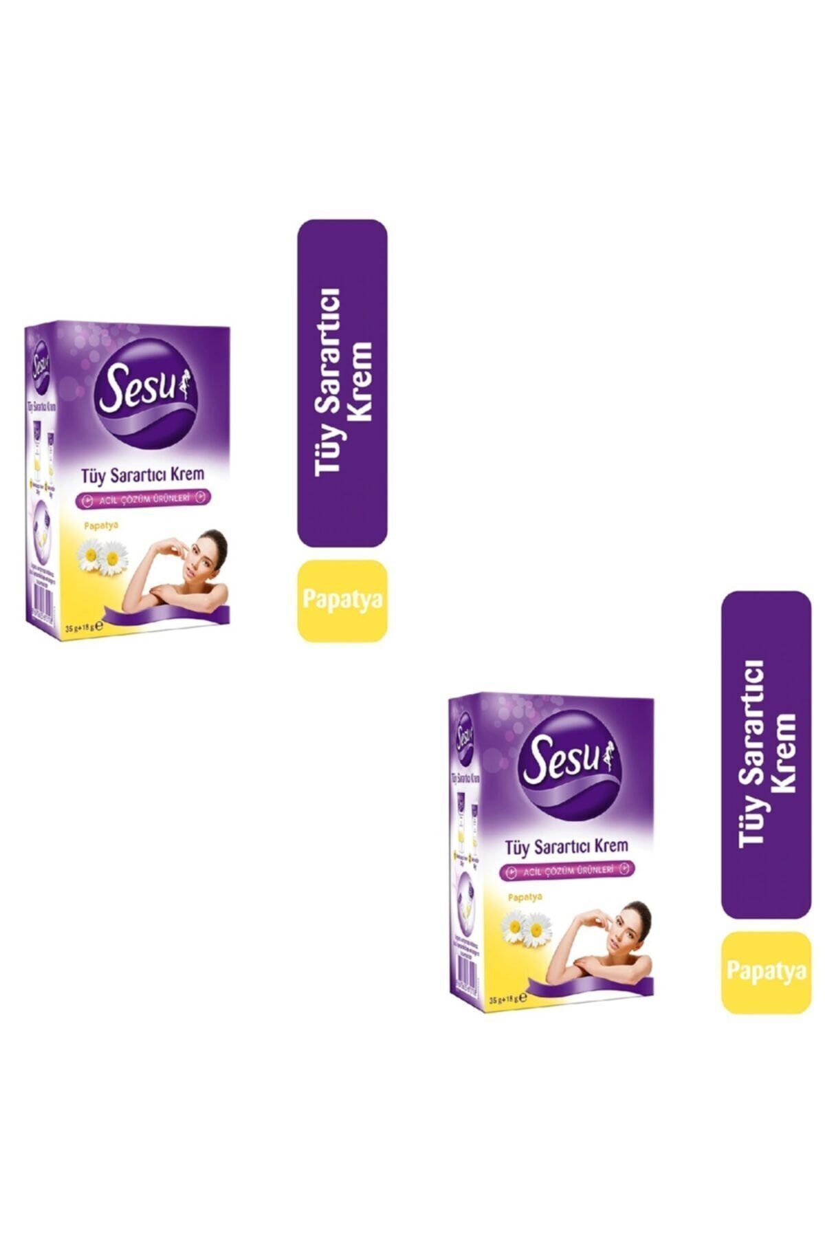 Tüy Sarartıcı Krem 35 ml X2 Adet