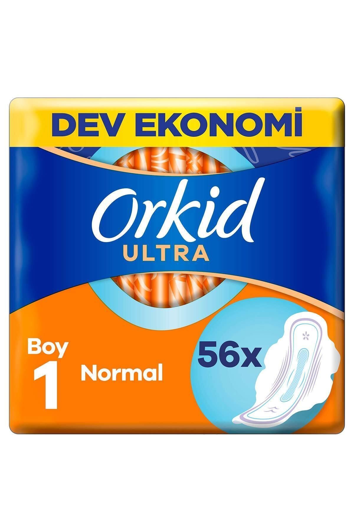 Orkid Ultra Extra Hijyenik Ped Normal 56 Adet Cesaret Paketi
