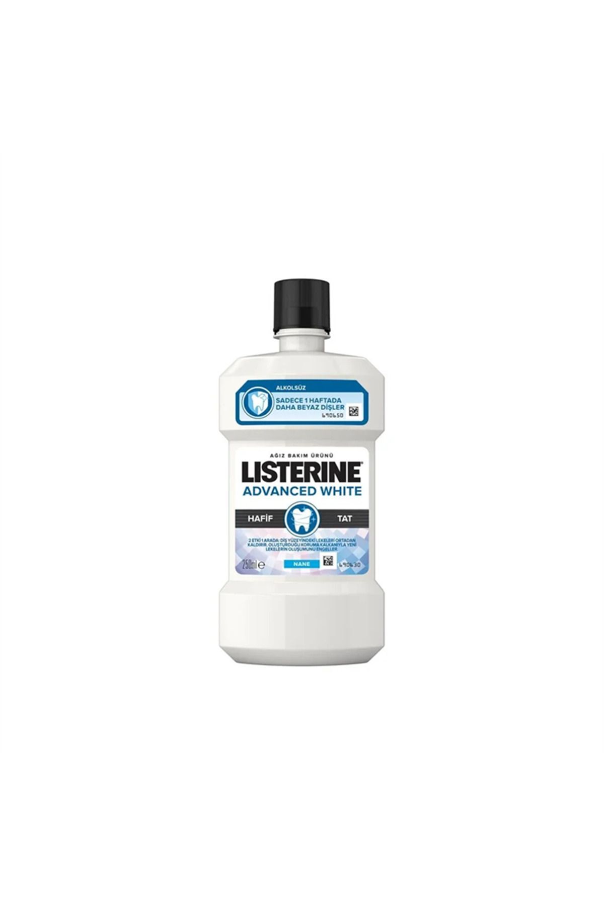 Listerine Advanced White Hafif Tat 250 ml