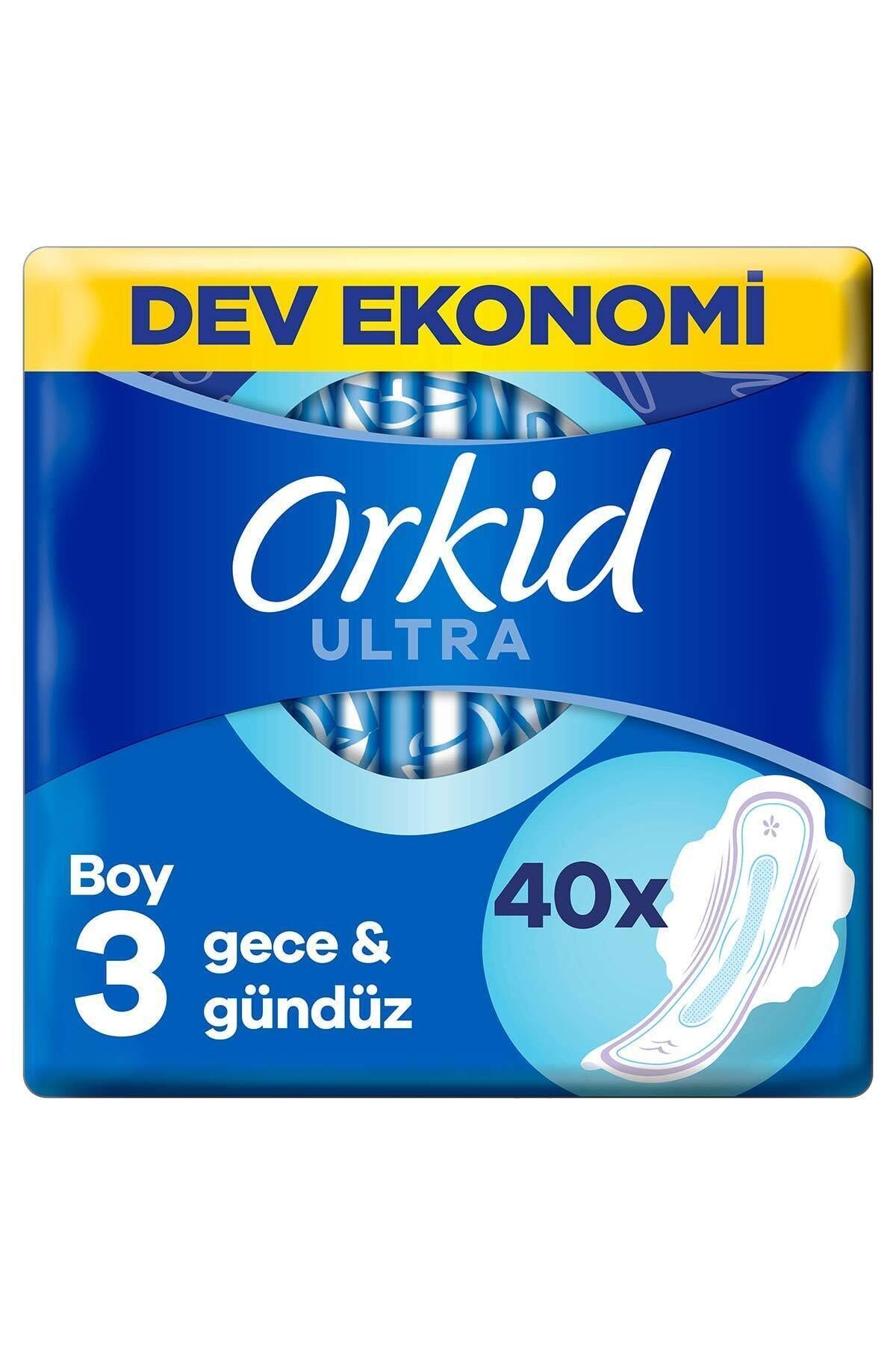 Ultra Extra Gece (boy 3) Hijyenik Ped 40'lı Cesaret Paketi