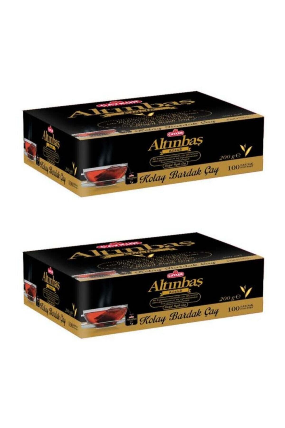 Altınbaş 100'lü 2'li Avantajlı Bardak Poşet Sallama Çay