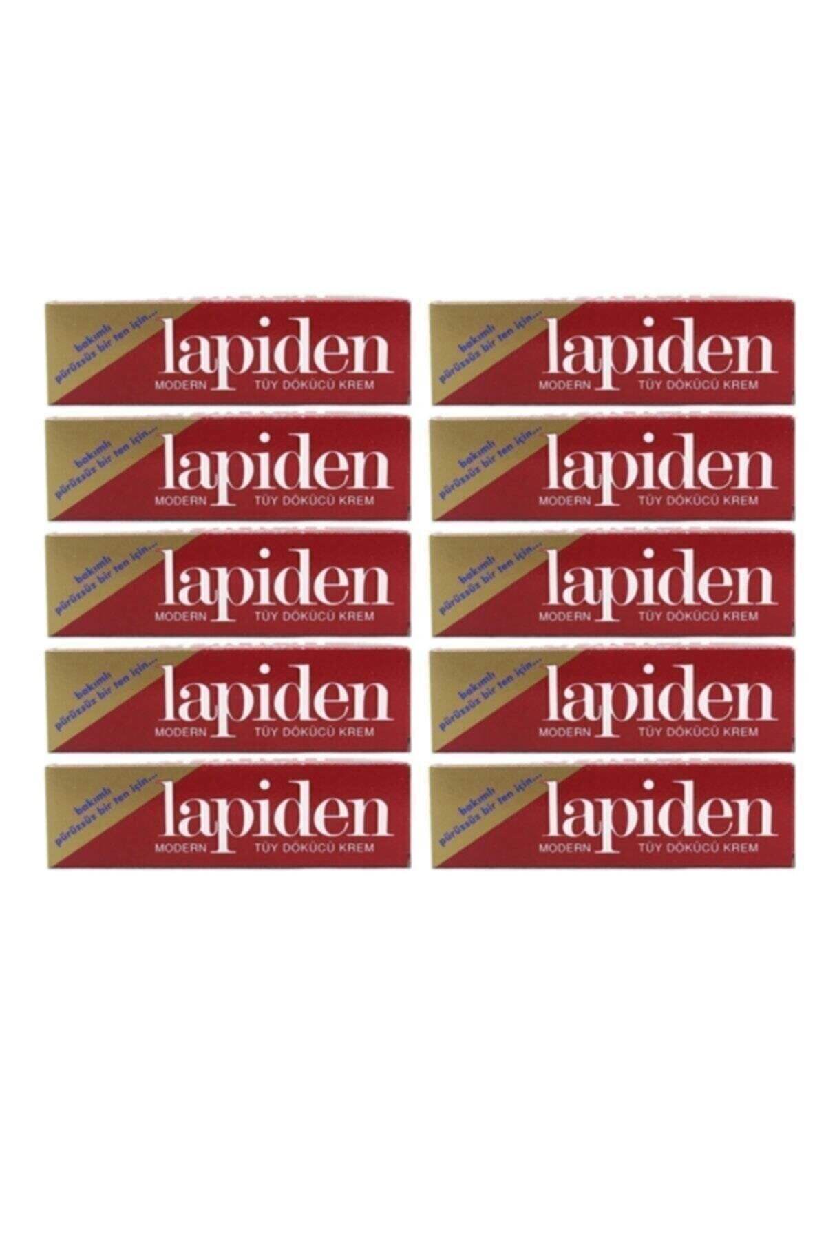 Lapiden 40gr Tüy Dökücü Krem X 10 Adet