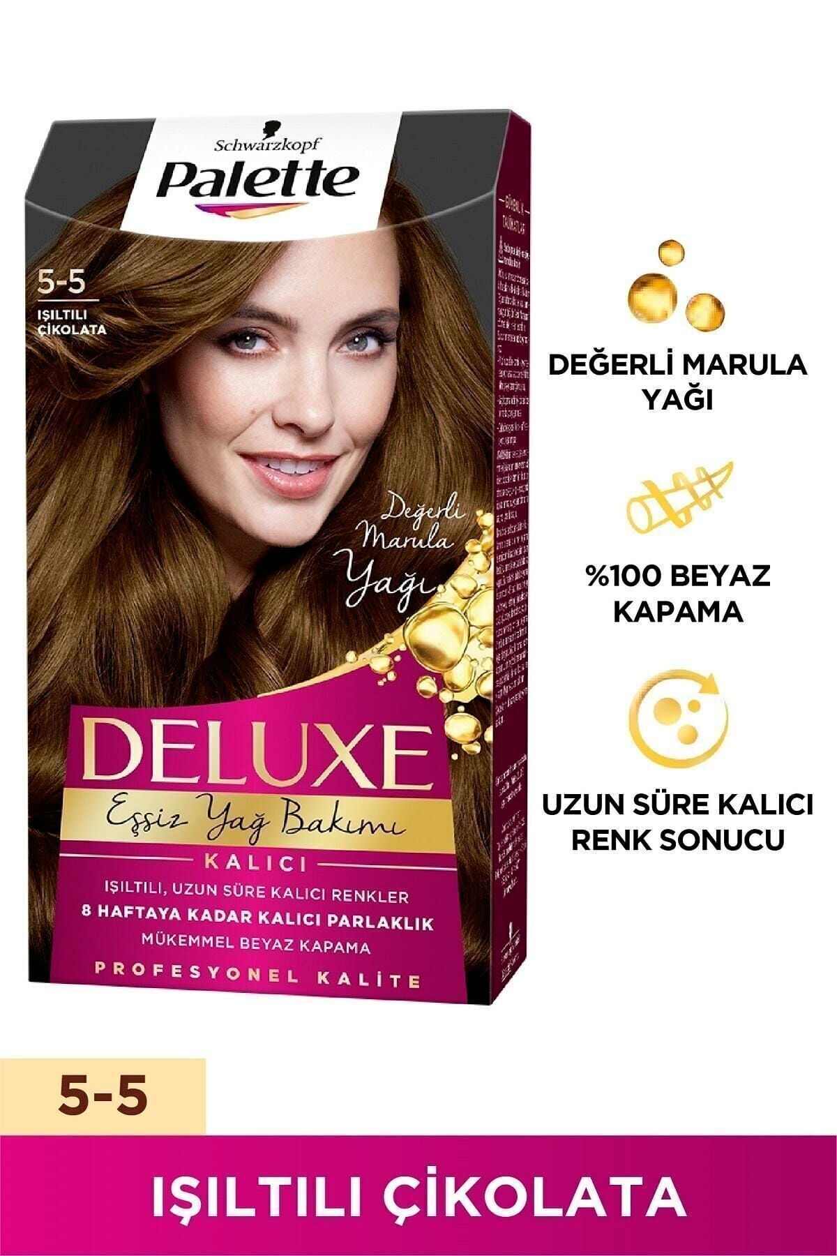 DELUXE SAÇ BOYASI 5-5 IŞILTILI ÇİKOLATA