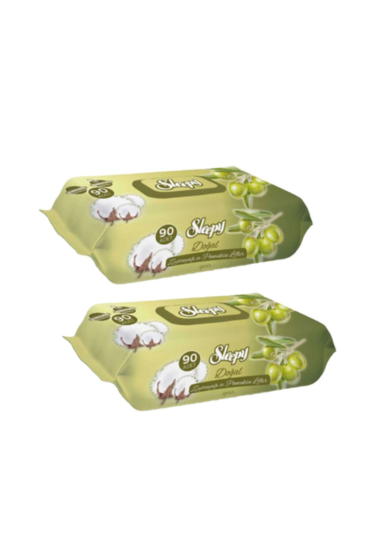 Zeytinyağı & Pamuk 2'li Paket 90 Adet
