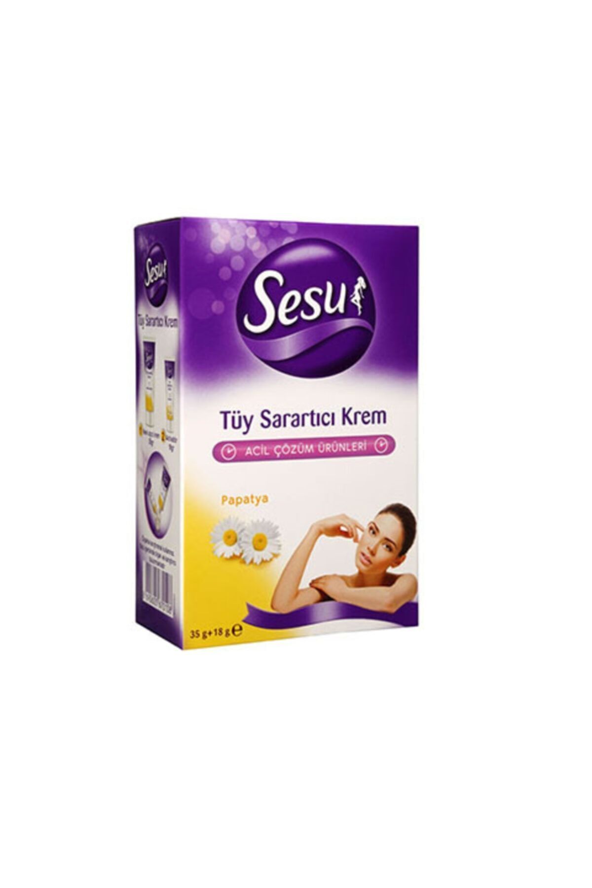 Tüy Sarartıcı Krem Papatya 35gr+18gr