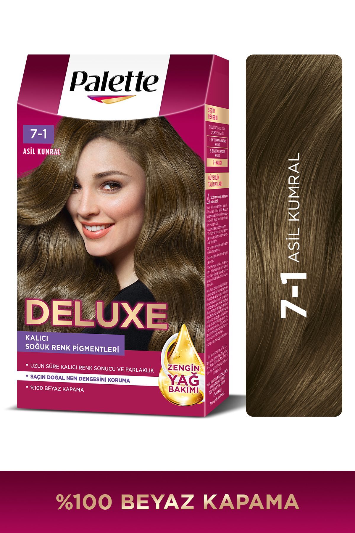 Deluxe Yoğun Renkler 7-1 Asil Kumral