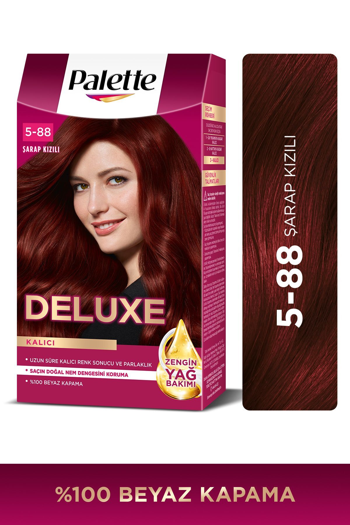 Deluxe 5-88 Şarap Kızılı Saç Boyası