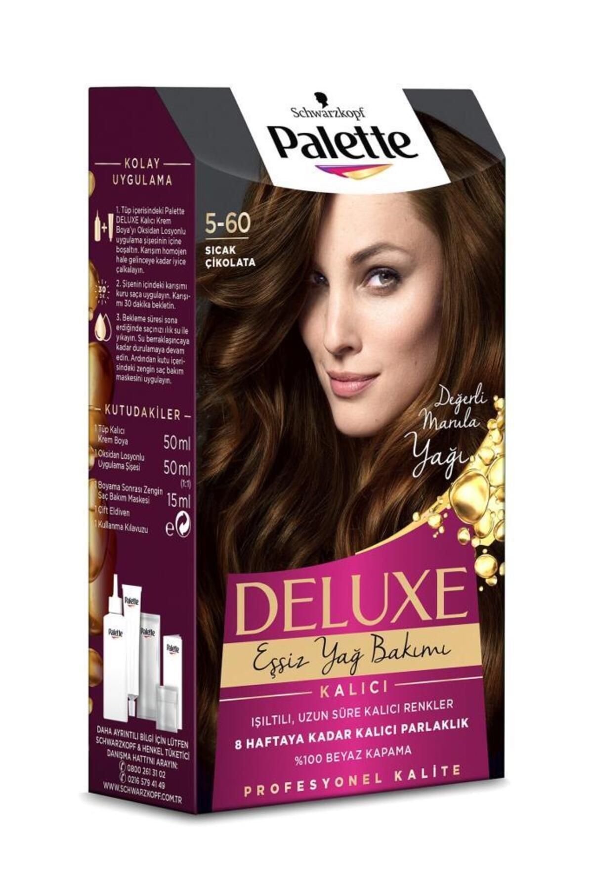 Deluxe Saç Boyası 5-60 Sıcak Çikolata