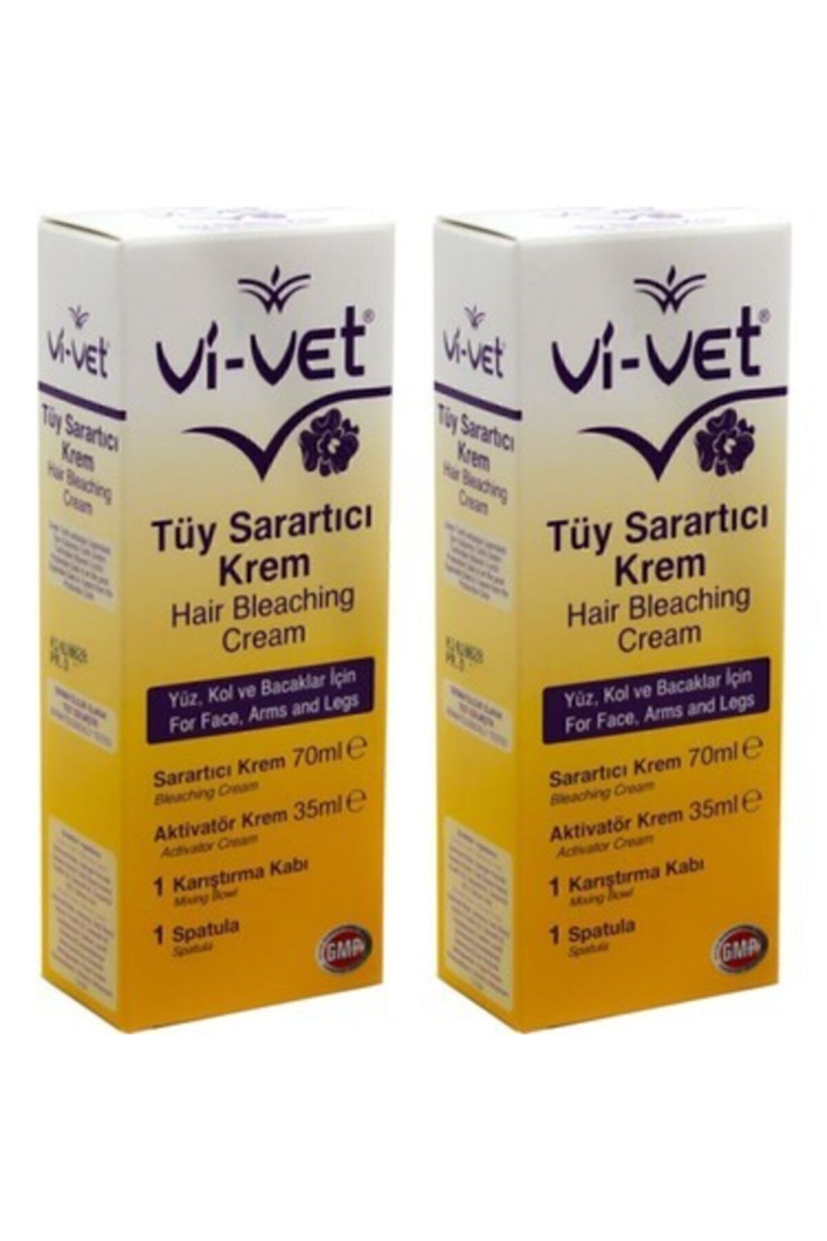 Vi-vet Tüy Sarartıcı Krem 70 Ml-35ml X2 Adet
