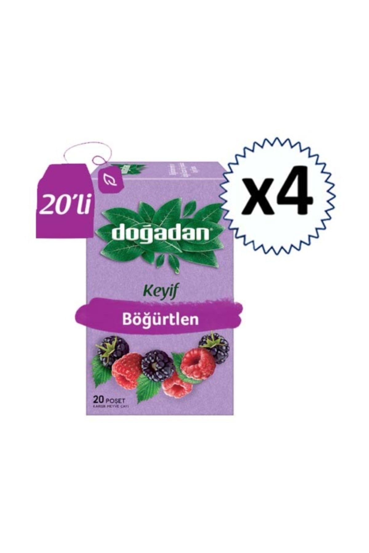 Böğürtlen Çayı 20 Adet X4 Adet
