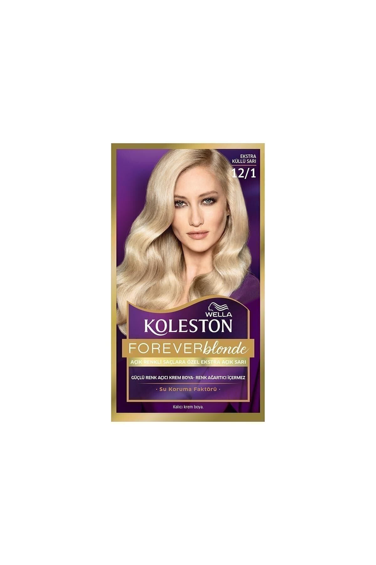 Koleston Kit Saç Boyası 12/1 Ekstra Küllü Sarı