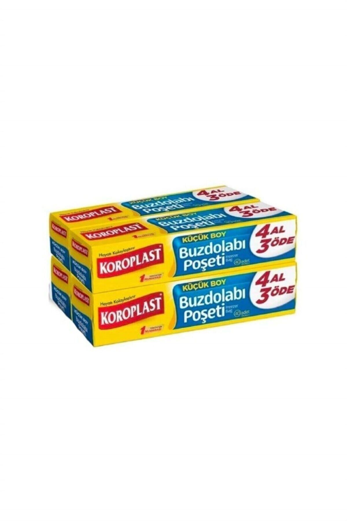 Küçük Boy 160'lı 4 Al 3 Öde Buzdolabı Poşeti (4 X 40)