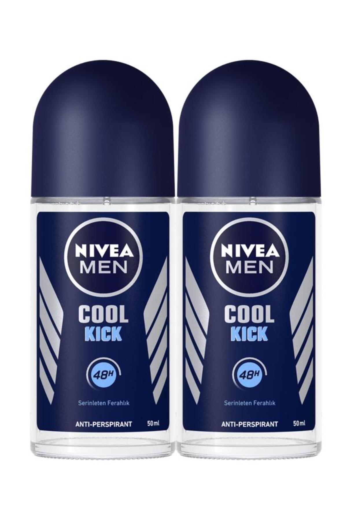 Men Cool Kick Erkek Deodorant Roll-on 50 ml 2'li