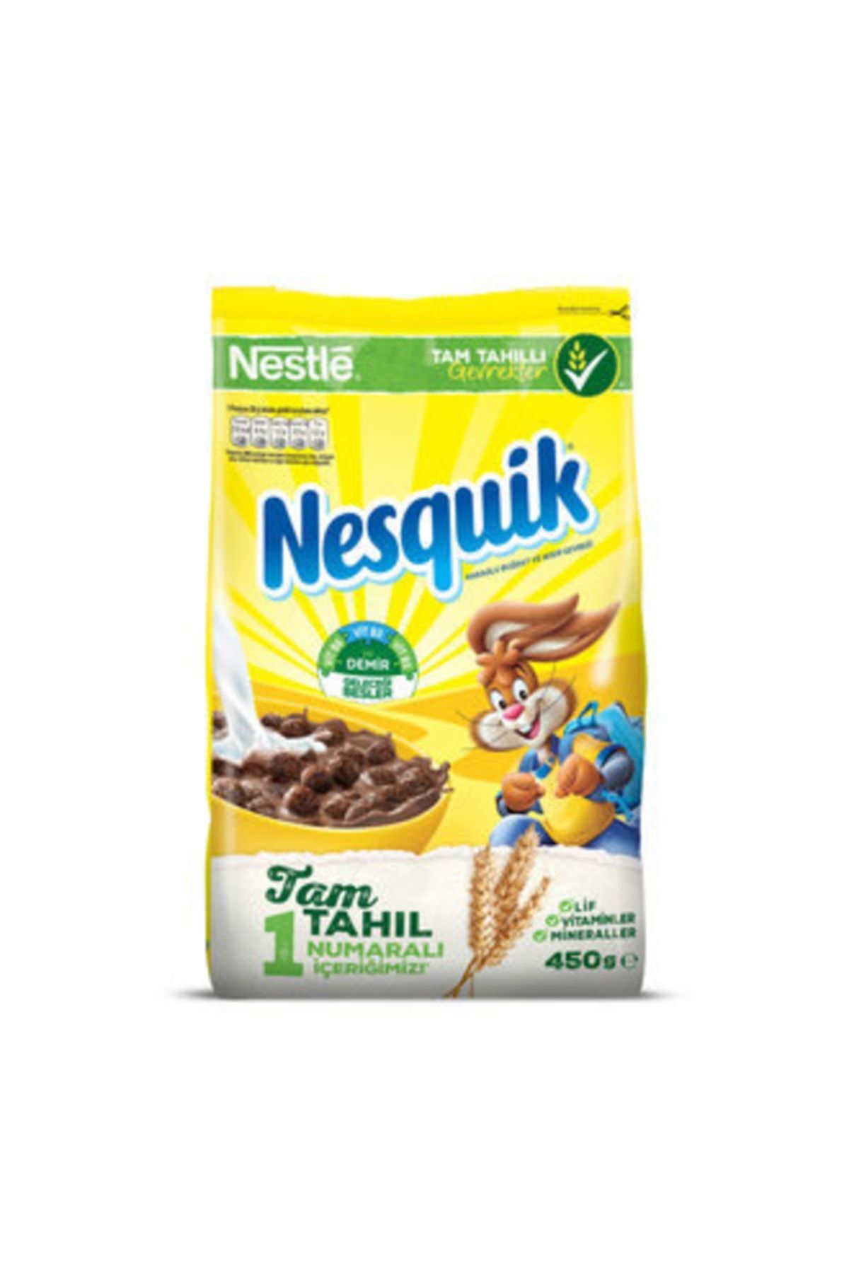 Nesquik Kakaolu Buğday Ve Mısır Gevreği 450 G