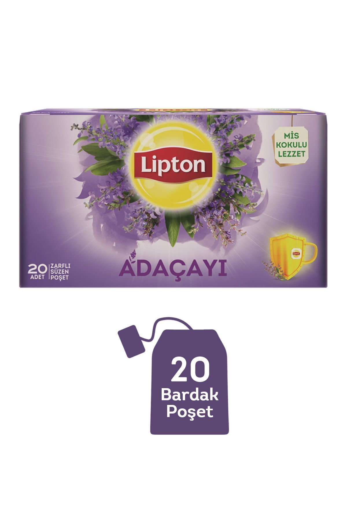 Lipton Adaçayı Bardak Poşet Çay 20'li