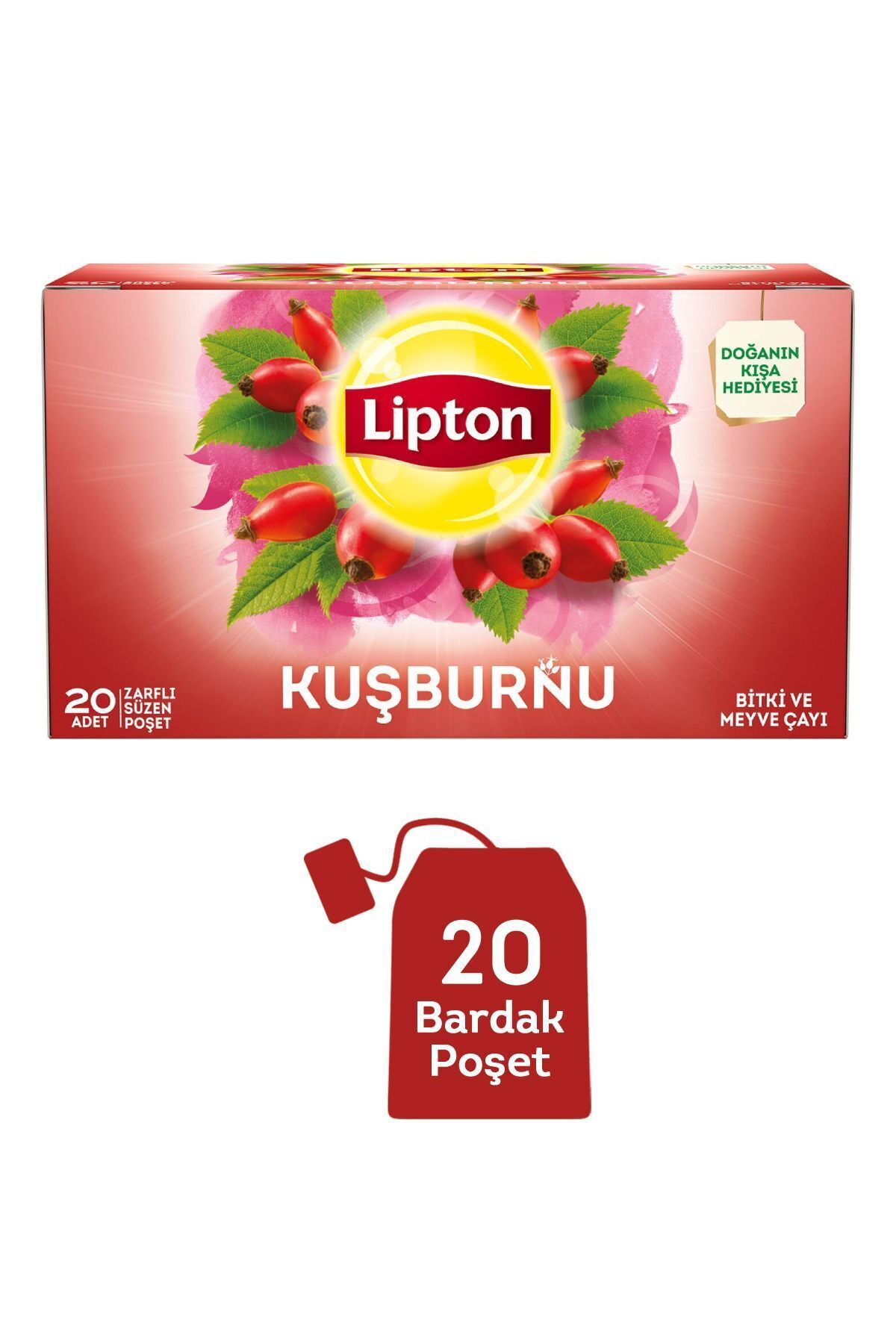 Kuşburnu Bardak Poşet Bitki Çayı 20'li