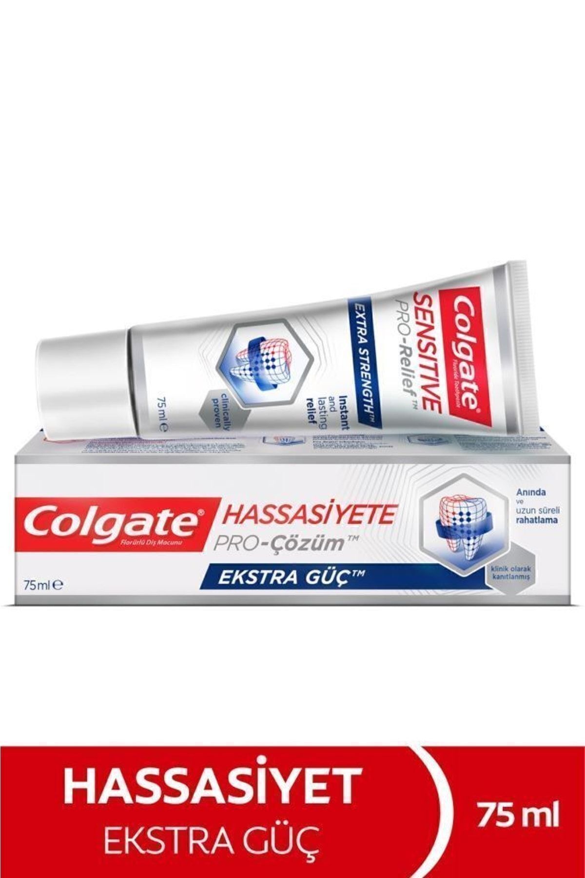 Hassasiyete Pro Çözüm Ekstra Güç Ekstra Koruma Pro Relief Diş Macunu 75 ml
