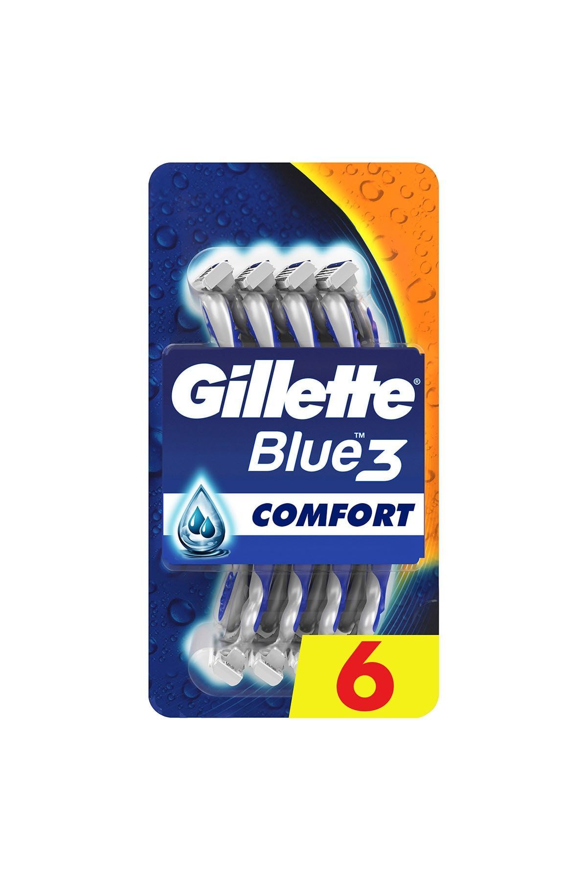 Blue3 Comfort Kullan At Tıraş Bıçağı 6'lı