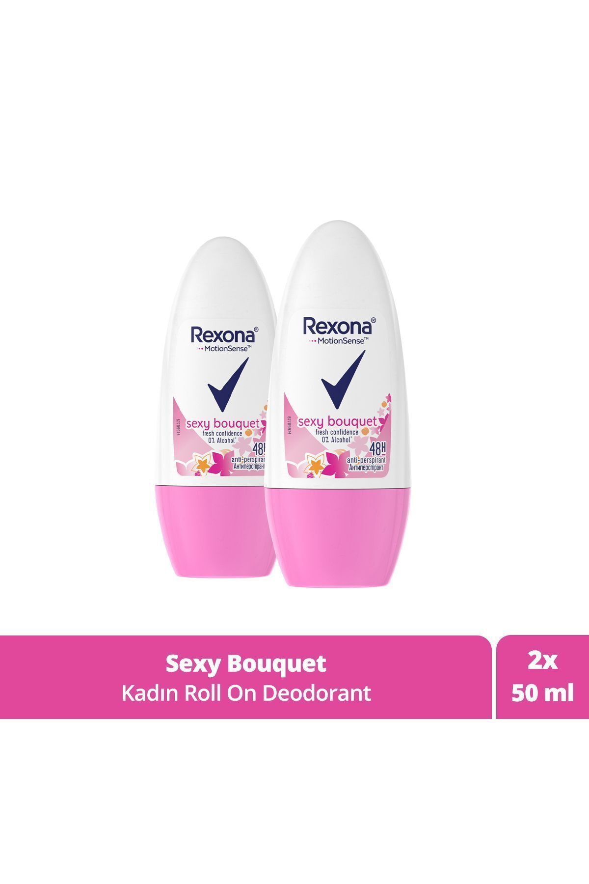 Kadın Roll On Deodorant Sexy Bouquet 50 ml X2 Adet