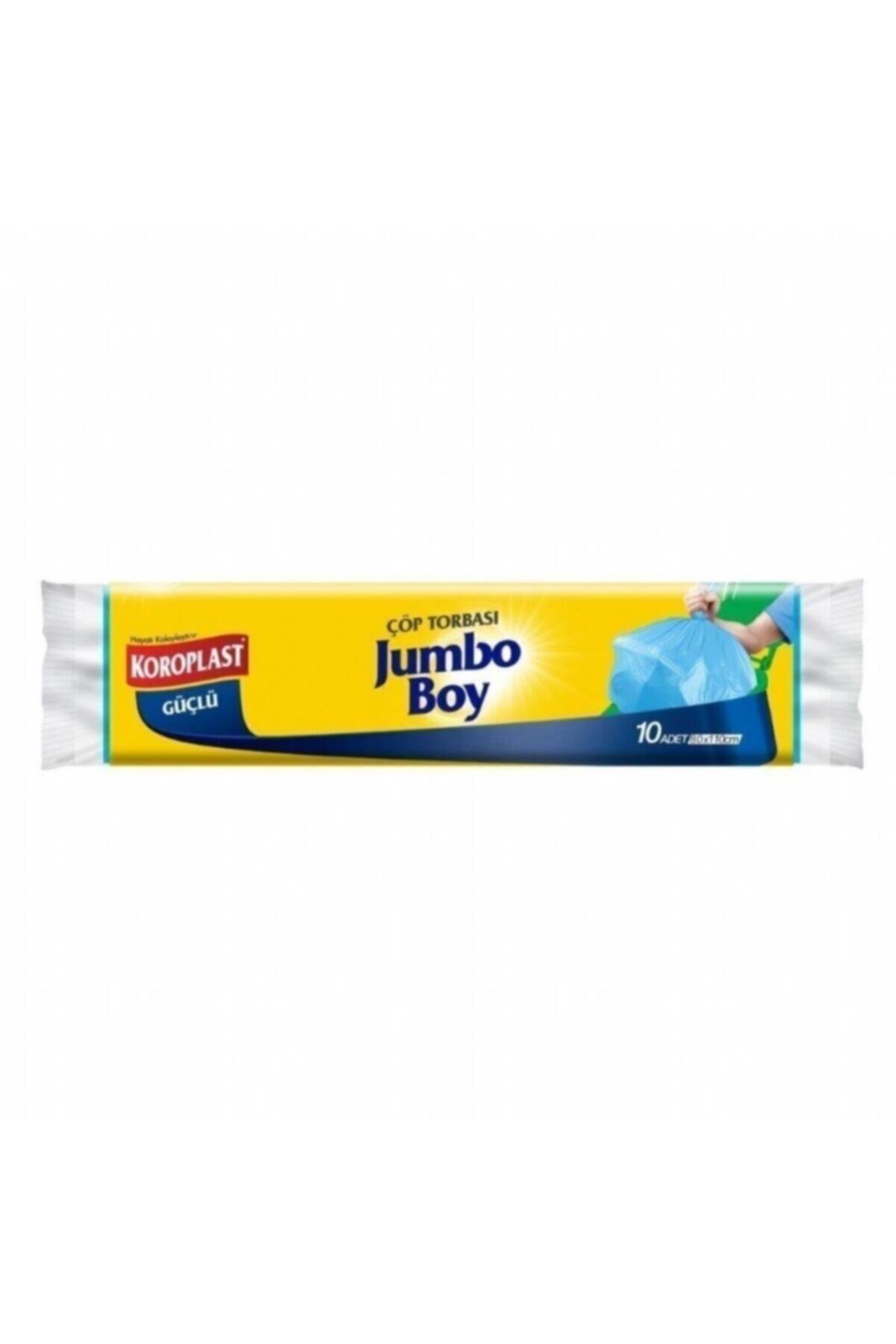 Güçlü Çöp Torbası Jumbo Boy 10'lu