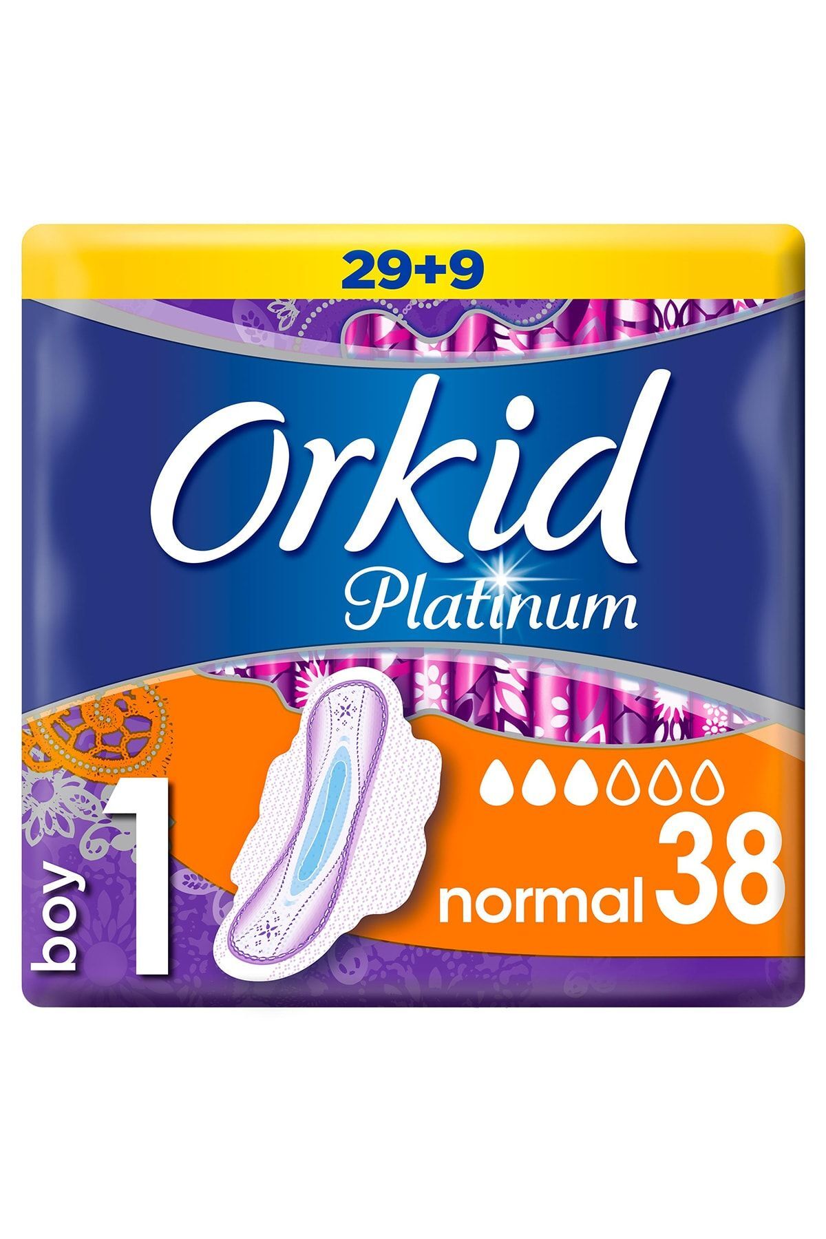 Platinum Normal Süper Fırsat Paketi 38 Hijyenik Ped