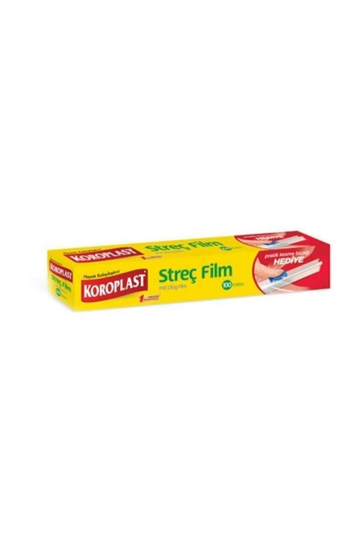 Koroplast Streç Film 100 Mt Kesme Bıçağı Hediyeli