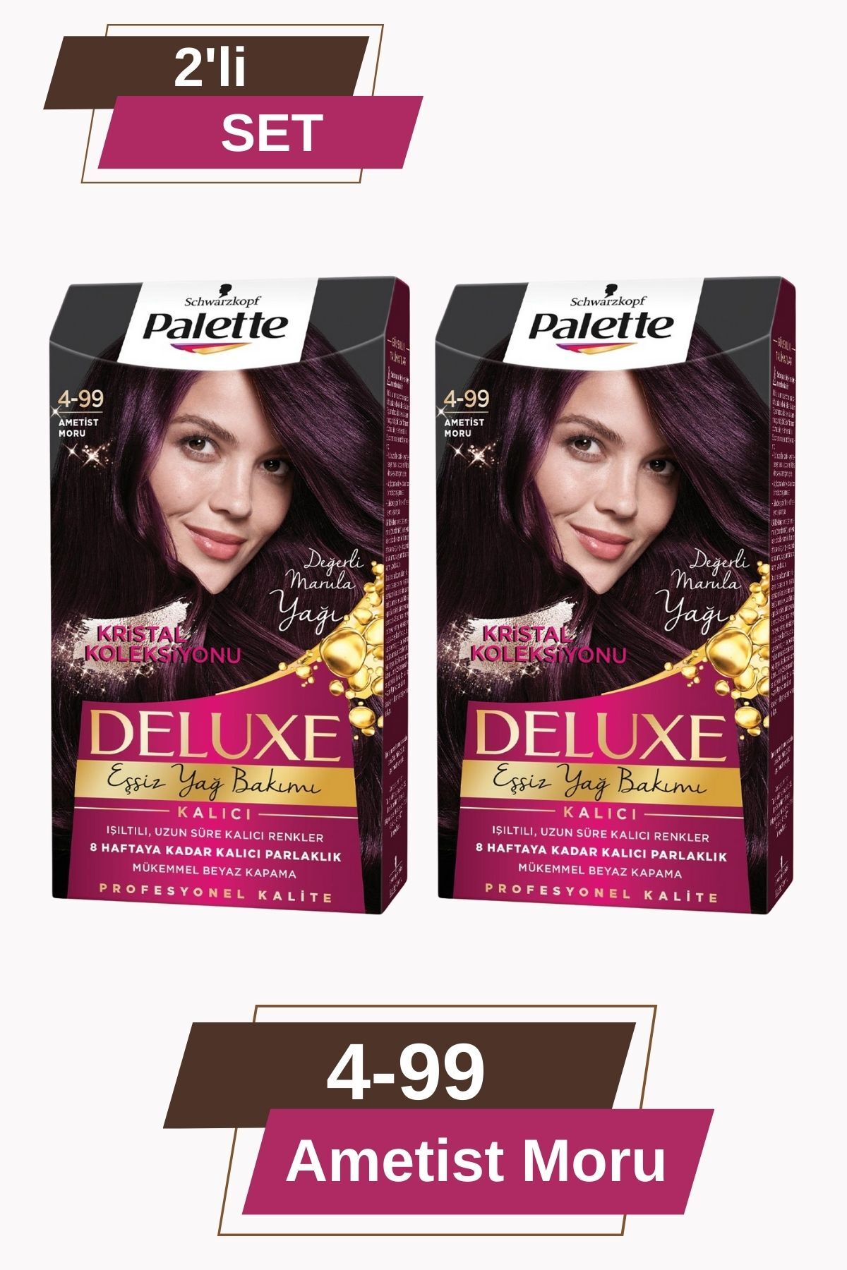 Deluxe 4-99 Ametist Moru X 2 Adet