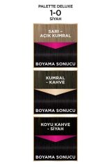 Deluxe 1-0 Siyah X 2 Adet Saç Boyası