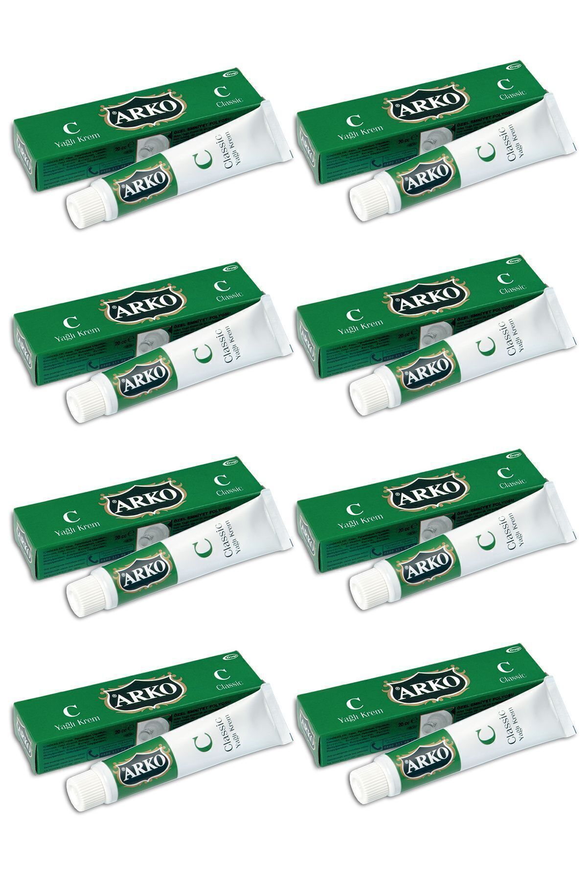Arko Nem Klasik Yağlı Krem 8x20cc