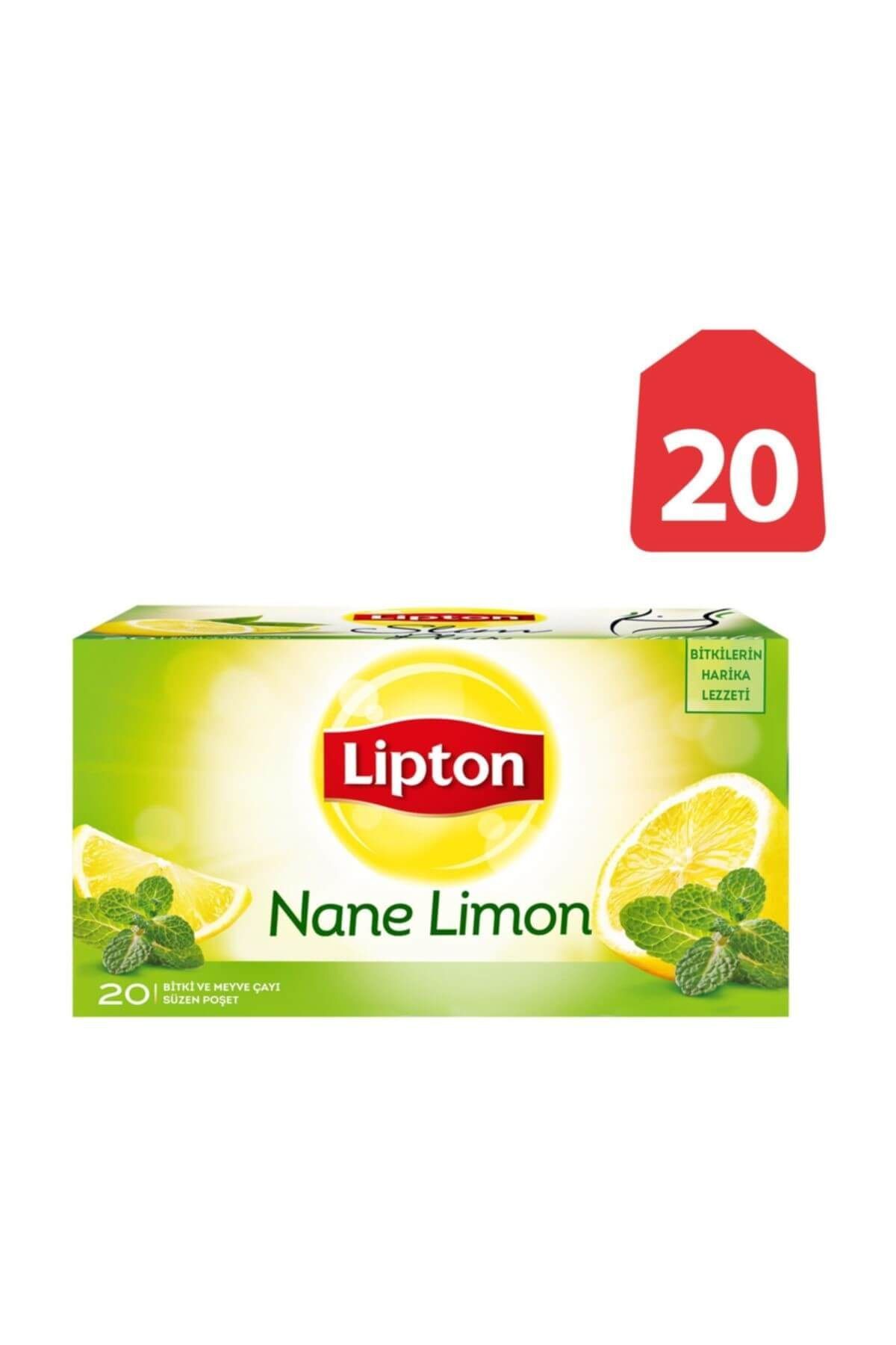 Nane Limon Bardak Poşet Bitki Çayı 20'li