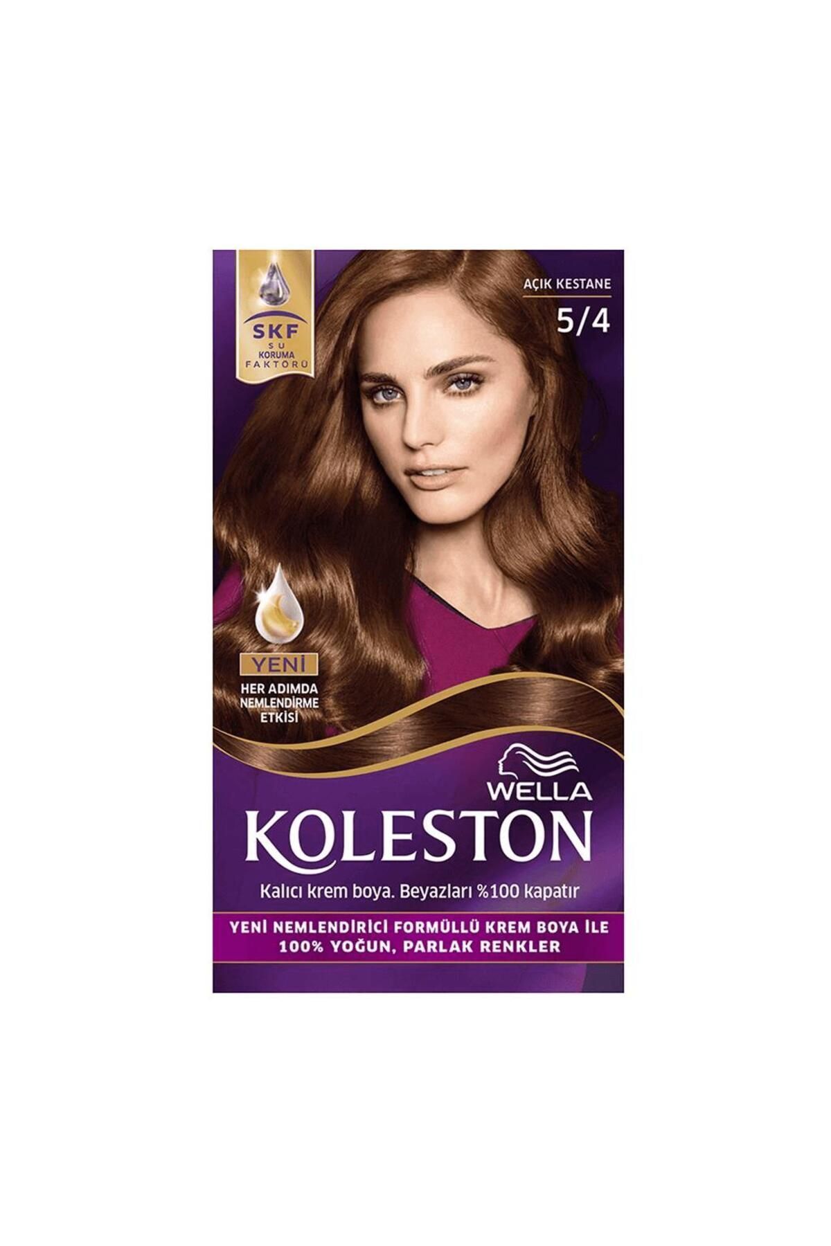 Koleston Kit Saç Boyası 5/4 Açık Kestane