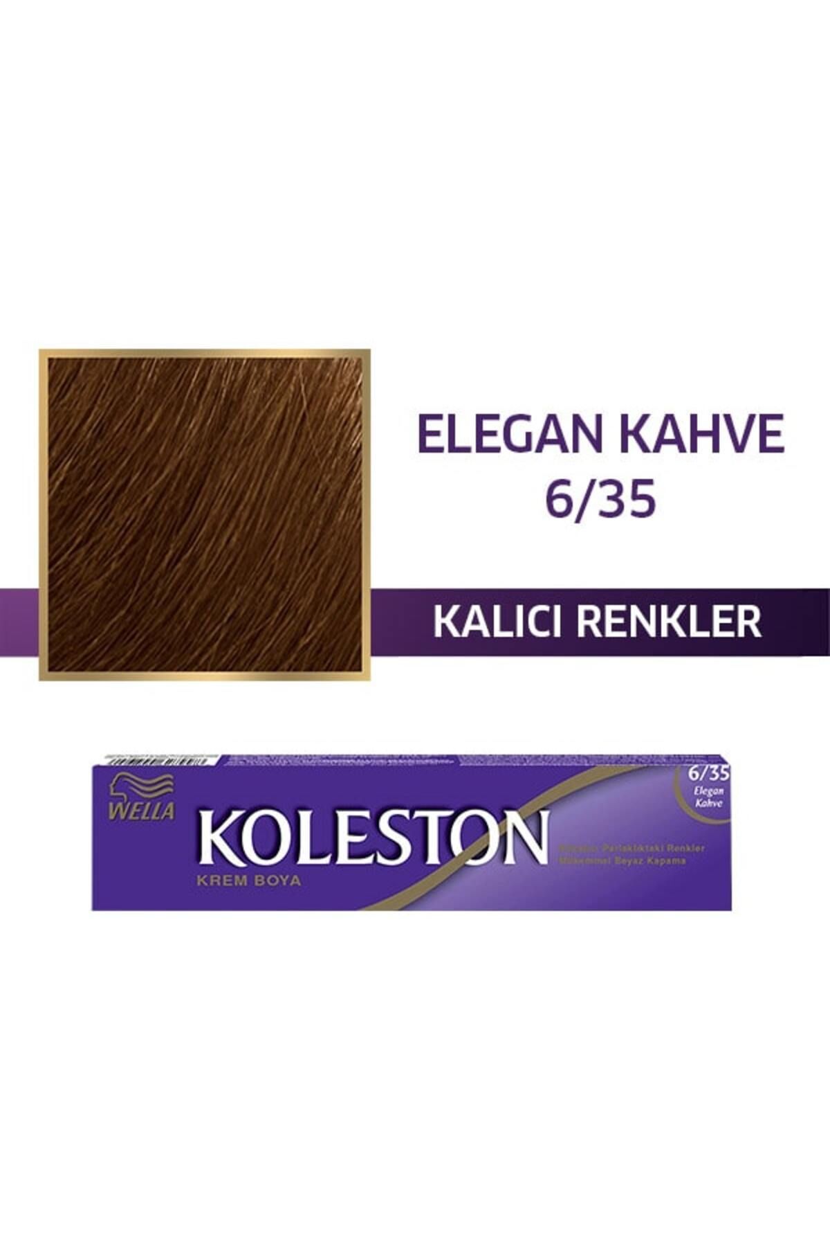 Koleston Single Tüp Saç Boyası 6/35 Elegan Kahve