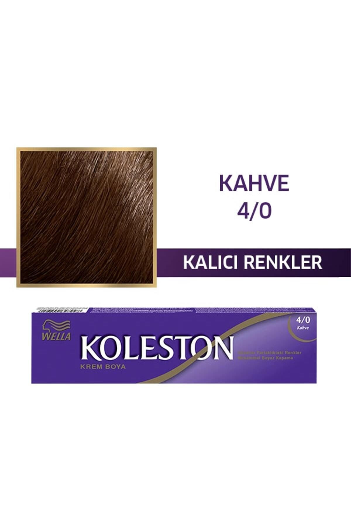 koleston Single Tüp Saç Boyası 4/0 Kahve