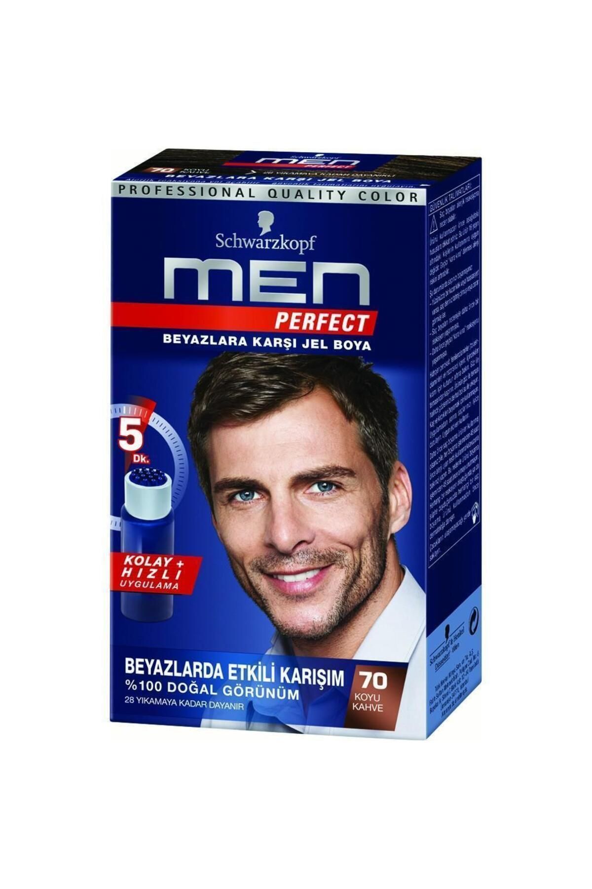 Men Perfect Erkek Saç Boyası 70