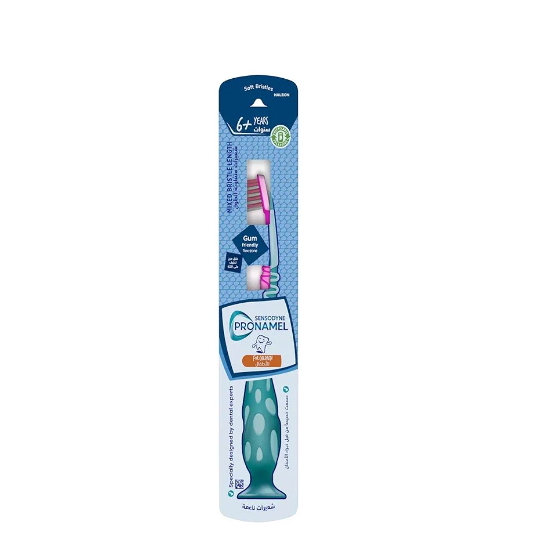Sensodyne Promine 6 Yaş ve Üzeri Çocuklar için Özel Karakterli Diş Fırçası Yumuşak(pembe)