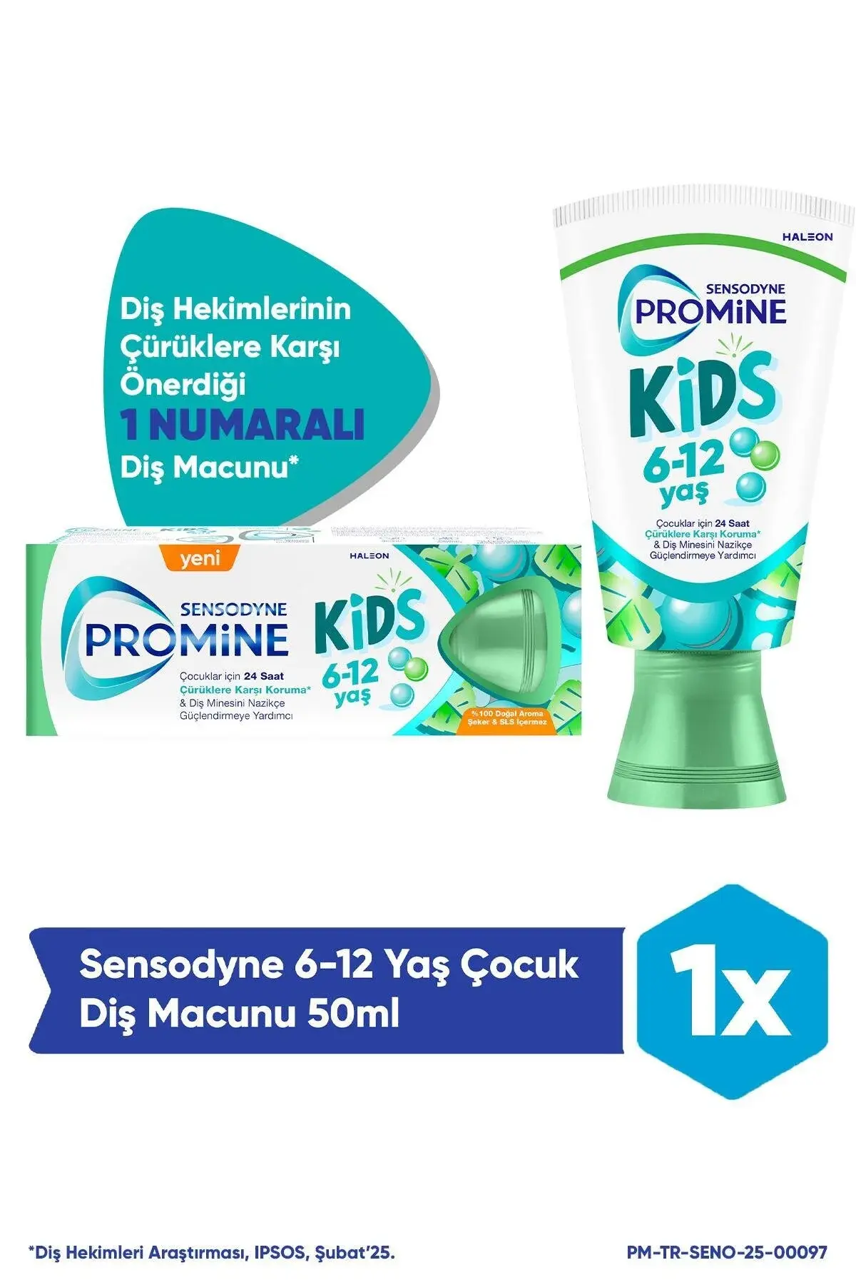 Sensodyne Promine 6 +Yaş Çocuk Diş Macunu 50ml