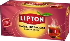 Lipton English Breakfast 25'li Bardak Çay