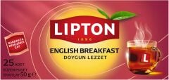 Lipton English Breakfast 25'li Bardak Çay
